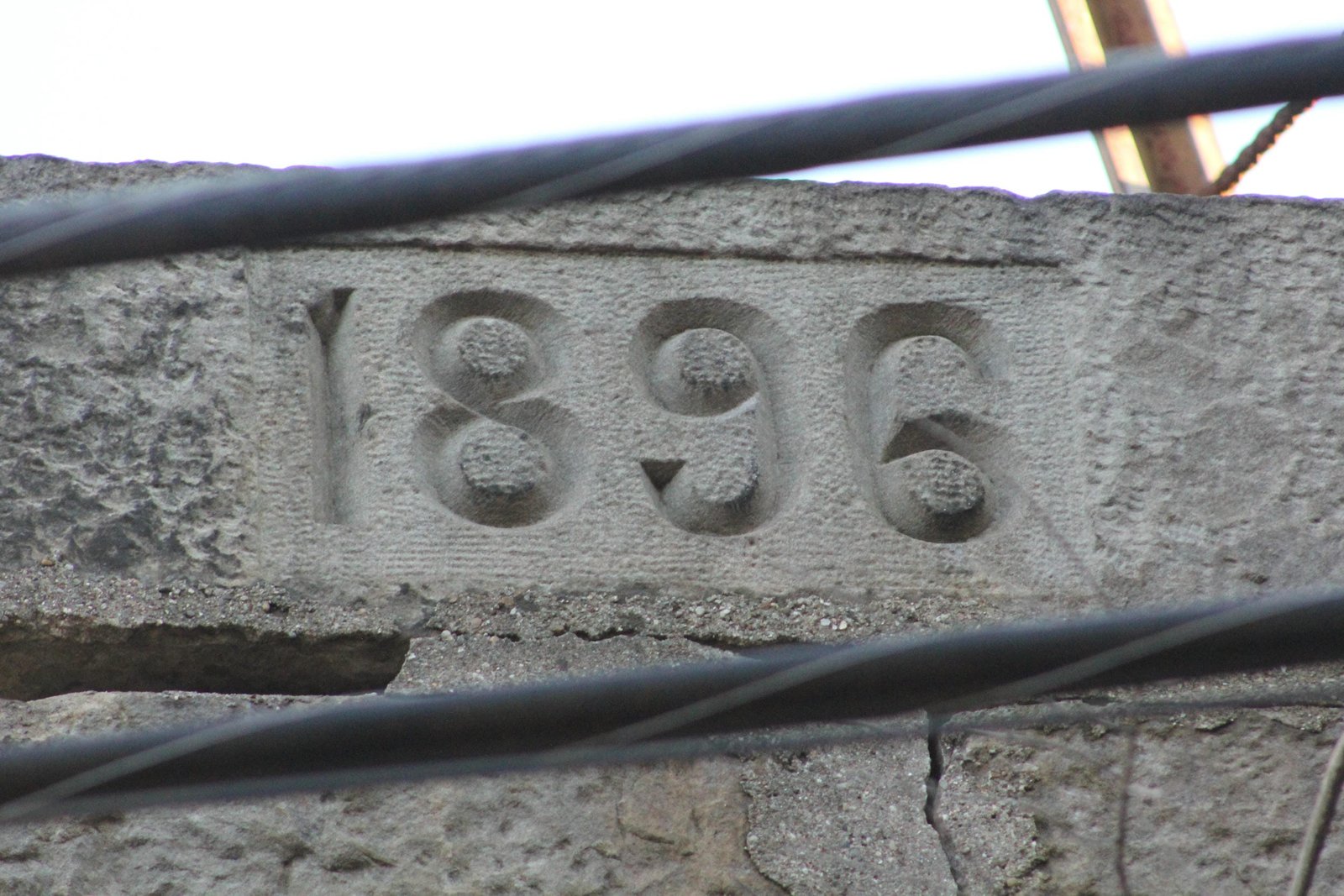 Date stone, west track